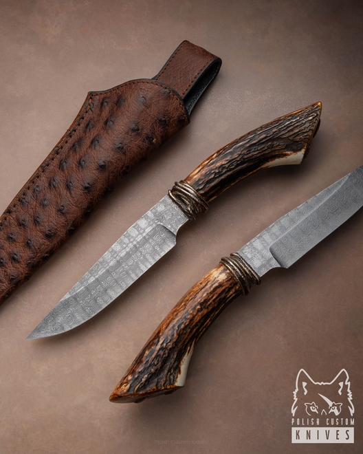 DUŻY EKSKLUZYWNY NÓŻ KOLEKCJONERSKI WINTER HART MICHO