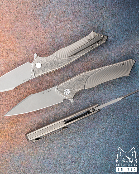 NÓŻ SKŁADANY FOLDER BEE #0273 MAGNACUT HERMAN KNIVES