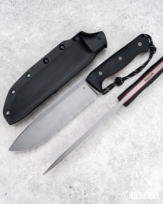 NÓŻ SURVIVALOWY ODC 170 G10 CZARNY RIGOR AK
