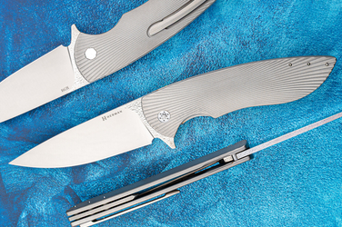 NÓŻ SKŁADANY FOLDER BIG STING #0024 M398 HERMAN KNIVES