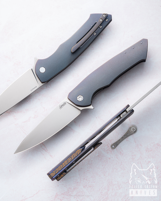 NÓŻ SKŁADANY FOLDER SLIM 261 MAGNACUT  HERMAN KNIVES