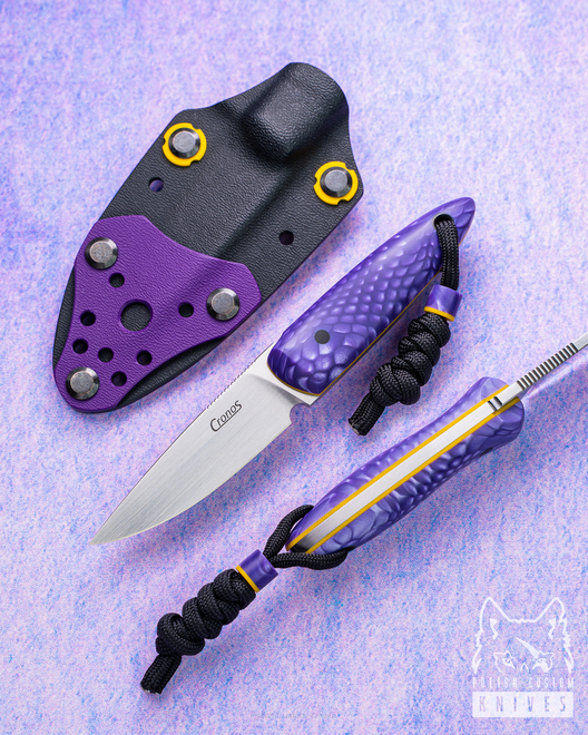 NÓŻ NECK EDC MYŚLIWSKI IRIS XVIII M390 CRONOS