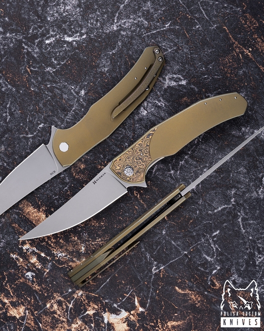 NÓŻ SKŁADANY FOLDER ISHTAR 611 M398 HERMAN KNIVES