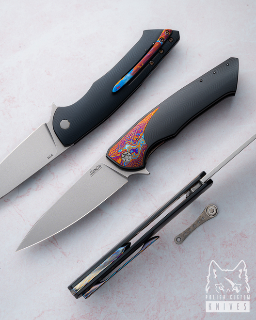 NÓŻ SKŁADANY FOLDER SLIM 257 M398 HERMAN KNIVES