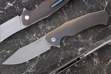 NÓŻ SKŁADANY FOLDER MANTIS #0413 MAGNACUT HERMAN KNIVES