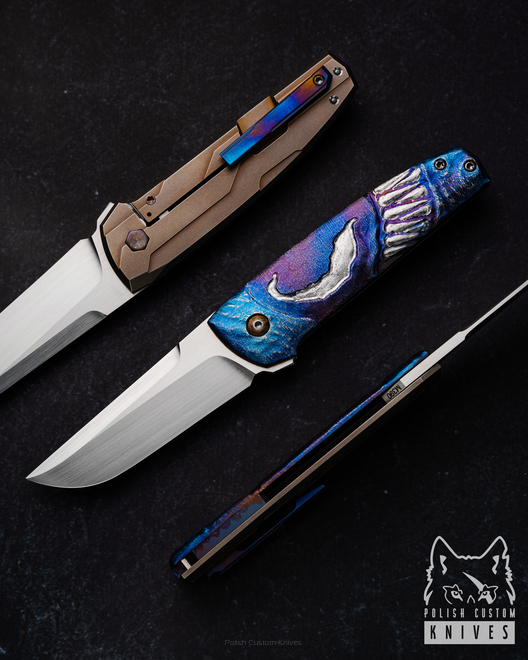 NÓŻ SKŁADANY FOLDER DWARF VENOM 1 M390 JK PIMPED by MICHO