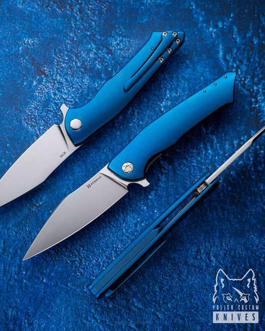 NÓŻ SKŁADANY FOLDER BEE #0183 M390 HERMAN KNIVES