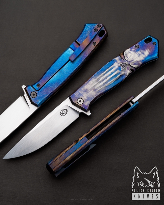 NÓŻ SKŁADANY, FOLDER ARSEN KD PUNISHER BY MICHO 1