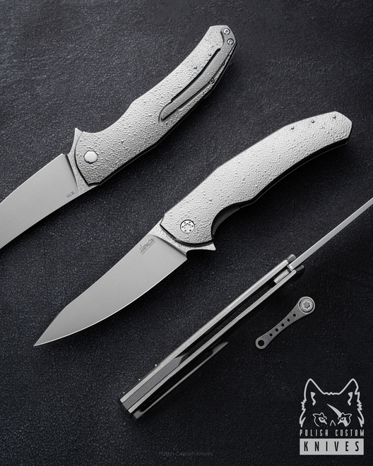 NÓŻ SKŁADANY FOLDER ISHTAR 390 M398 HERMAN KNIVES