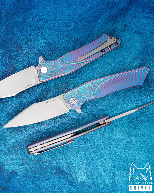 NÓŻ SKŁADANY FOLDER BEE #0238 MAGNACUT HERMAN KNIVES