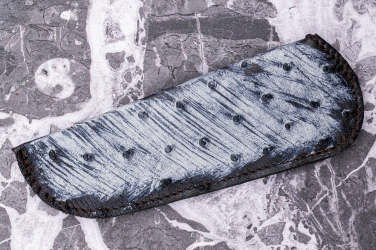 EKSKLUZYWNY SKÓRZANY POKROWIEC DO NOŻA SKŁADANEGO HERMAN KNIVES 38 MICHO