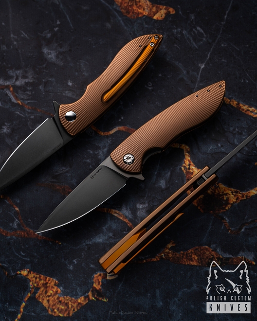 NÓŻ SKŁADANY FOLDER MICRO STING #0360 MAGNACUT OERLIKON HERMAN KNIVES