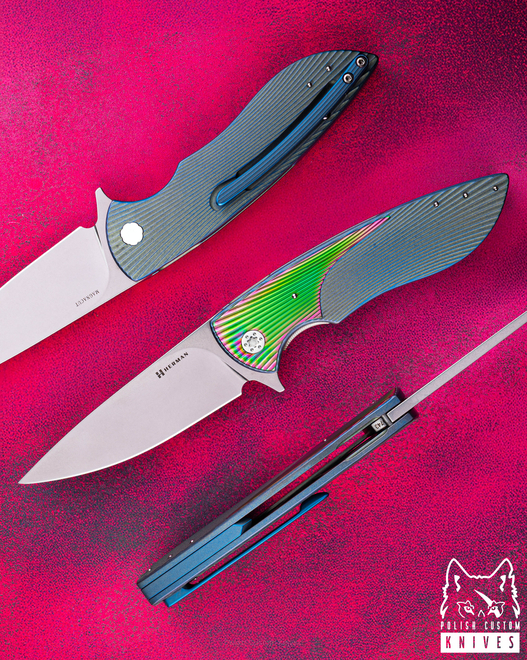NÓŻ SKŁADANY FOLDER STING #0743 MAGNACUT OERLIKON HERMAN KNIVES