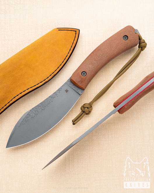 NÓŻ SURVIVALOWY NESSMUK TACTICAL NCV1 MICARTA AK
