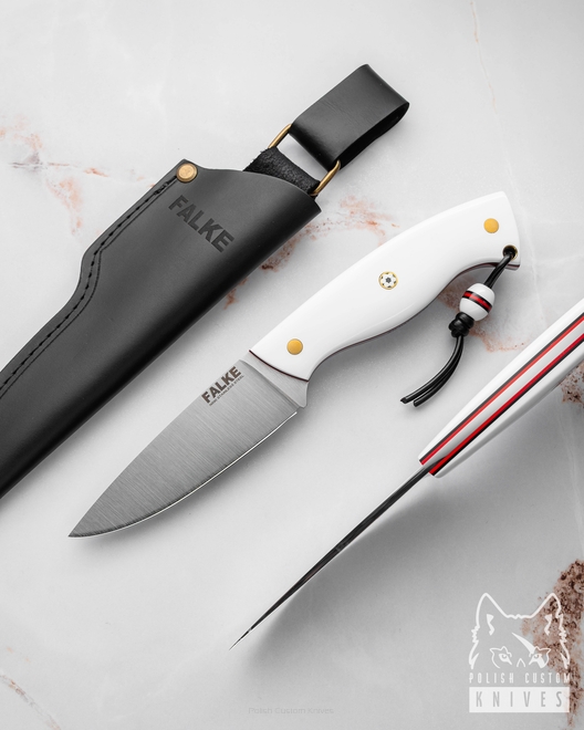 NÓŻ MYŚLIWSKI HUNTER INDIVIDUAL H307 N690 FALKE KNIVES