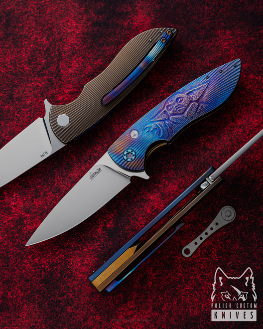 NÓŻ SKŁADANY FOLDER MICRO STING GROGU 4 M398 HERMAN PIMPED by MICHO