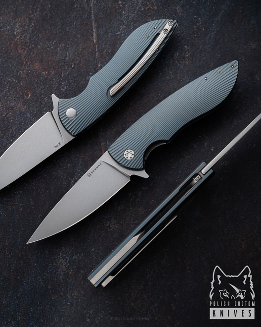 NÓŻ SKŁADANY FOLDER STING 627 M398 HERMAN KNIVES