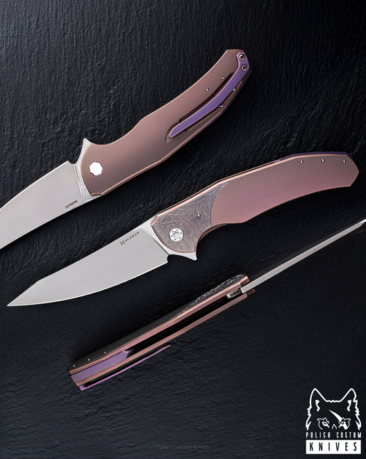 NÓŻ SKŁADANY FOLDER ISHTAR #0850 MAGNACUT HERMAN KNIVES