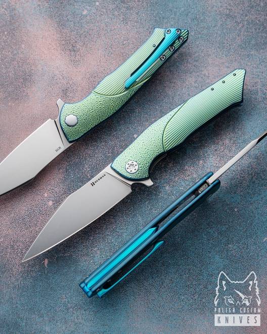 NÓŻ SKŁADANY FOLDER BEE 18 M398 HERMAN KNIVES