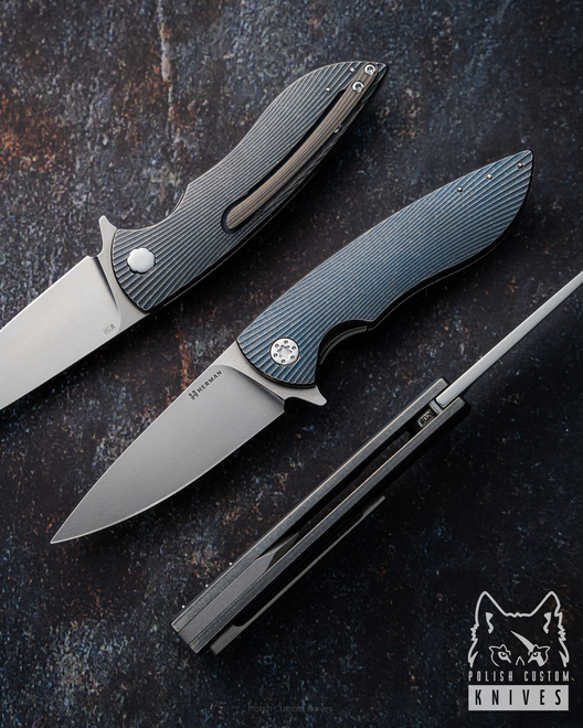 NÓŻ SKŁADANY FOLDER MICRO STING 264 M390 HERMAN KNIVES