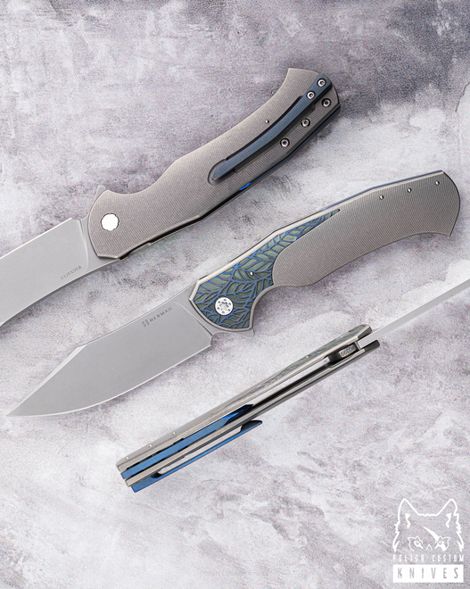 NÓŻ SKŁADANY FOLDER MANTIS #0399 MAGNACUT HERMAN KNIVES