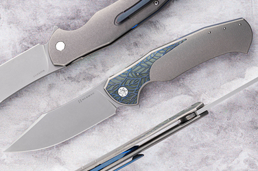 NÓŻ SKŁADANY FOLDER MANTIS #0399 MAGNACUT HERMAN KNIVES