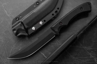 NÓŻ TAKTYCZNY PHANTOM BLACK G10 LKW KNIVES
