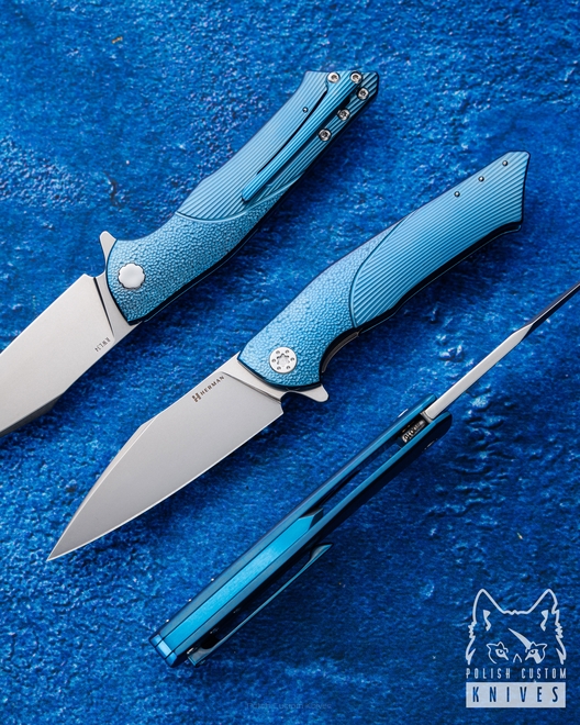 NÓŻ SKŁADANY FOLDER BEE 10 RWL34 HERMAN KNIVES