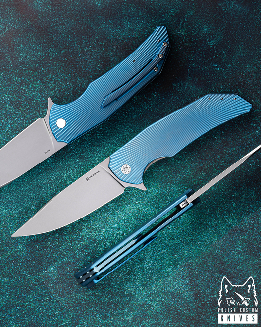NÓŻ SKŁADANY FOLDER DRAGONFLY #0415 M390 HERMAN KNIVES