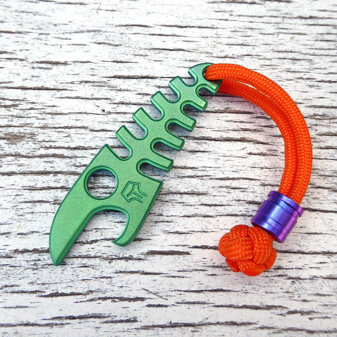 Tactical Fish Tytan zielona z koralikiem