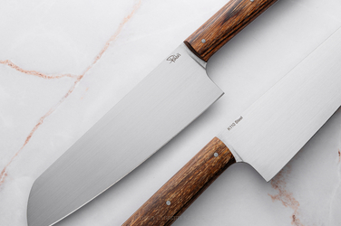 NÓŻ KUCHENNY SANTOKU 180 29 K110 ZEBRANO PABIŚ KNIVES