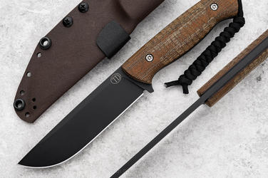 NÓŻ SURVIVALOWY RATEL II MICARTA  NZ3 13 TD