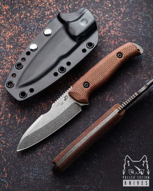 NÓŻ EDC MINI URBAN MICARTA LKW & RATO COLLABORATION
