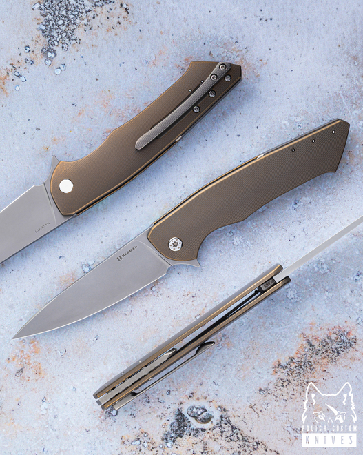 NÓŻ SKŁADANY FOLDER SLIM #0565 MAGNACUT HERMAN KNIVES