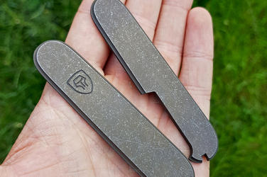Okładziny do scyzoryka Victorinox 91mm "Logo" Badlands Finish 129