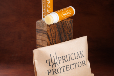 PROTECTOR LEATHER BRĄZOWY PRUCIAK