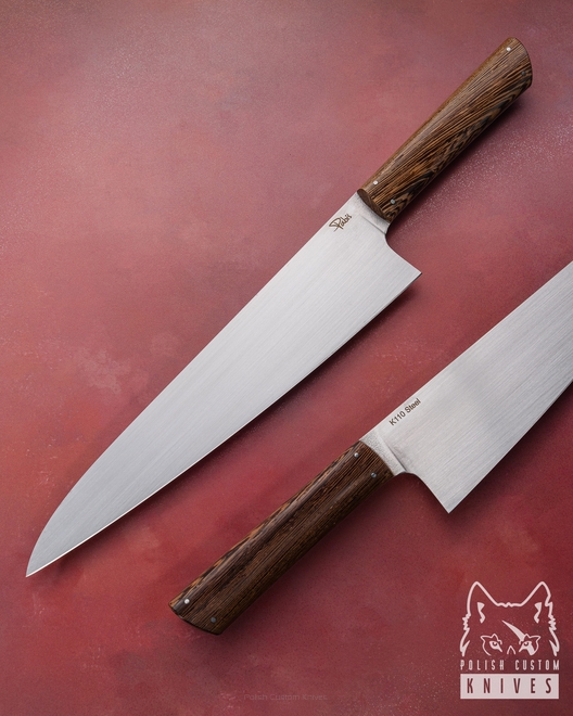 NÓŻ KUCHENNY CHEF 240 3 K110 WENGE PABIŚ