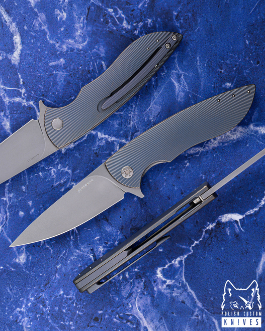 NÓŻ SKŁADANY FOLDER STING #0796 MAGNACUT HERMAN KNIVES