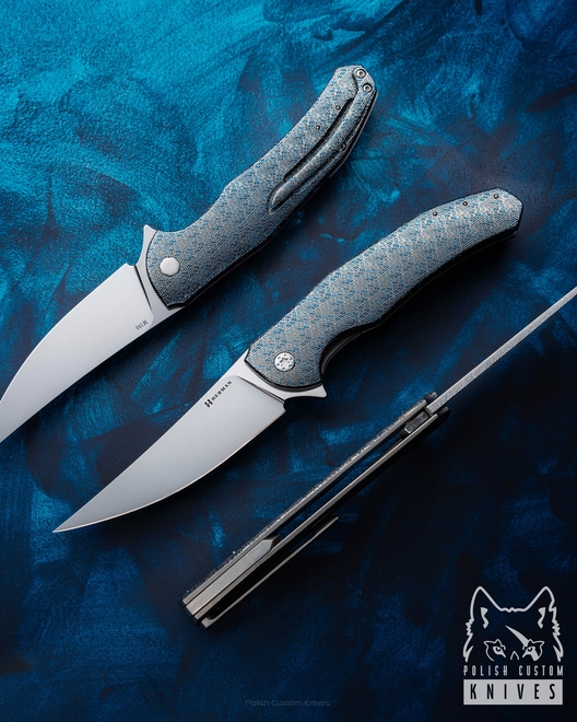 NÓŻ SKŁADANY FOLDER ISHTAR #0666 M390 TESSERAKT HERMAN KNIVES