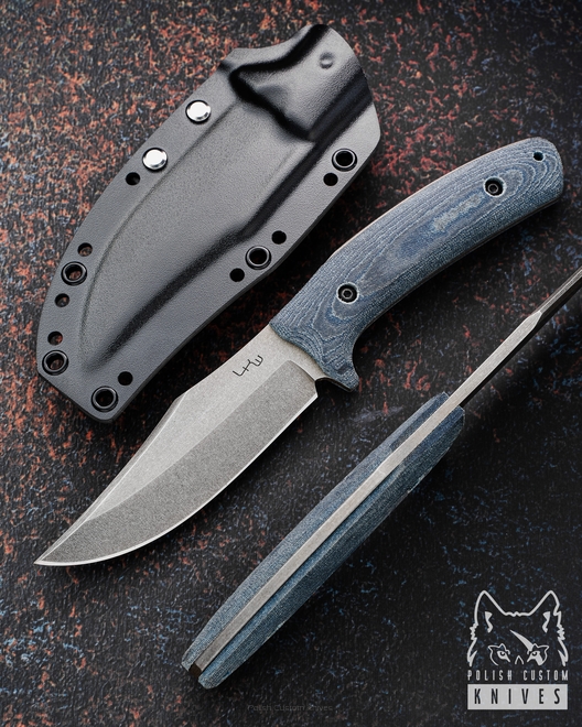 NÓŻ TAKTYCZNY CITI BOWIE BLUE MICARTA O2 LKW