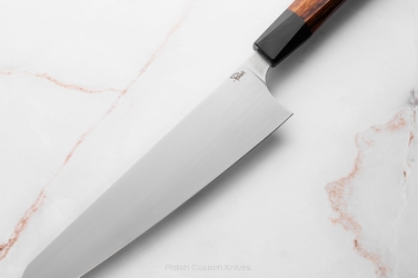 NÓŻ KUCHENNY GYUTO 240 11 ELMAX CZARNY GRAB IRONWOOD PABIŚ KNIVES