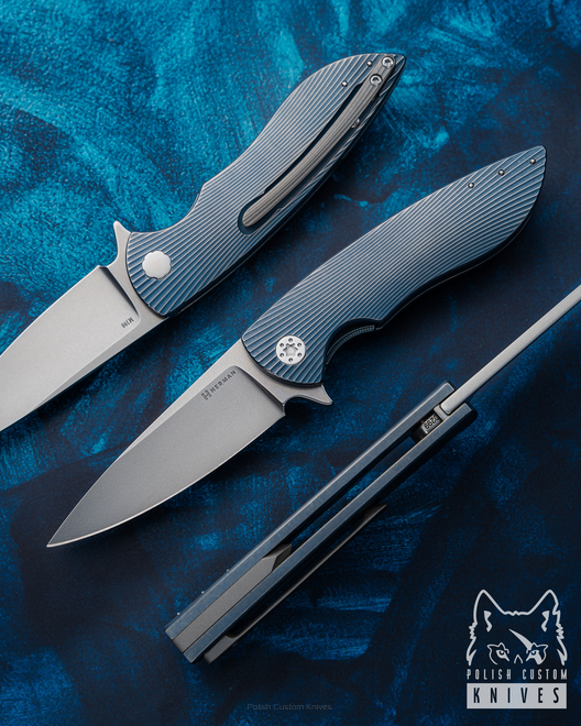 NÓŻ SKŁADANY FOLDER MICRO STING 299 M390 HERMAN KNIVES