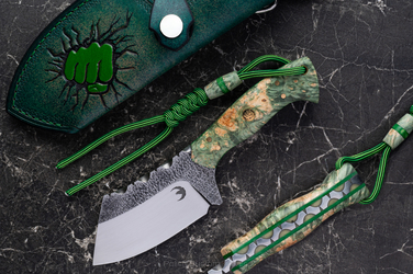 NÓŻ SURVIVALOWY TASAK FIST 2 NC11LV STABLIZOWANA CZECZOTA KLONU RAVEN KNIVES