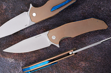 NÓŻ SKŁADANY FOLDER DRAGONFLY #0543 M398 HERMAN KNIVES