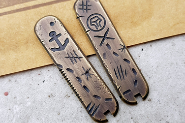 Okładziny do scyzoryka Victorinox 58mm "Treasure Map" 165