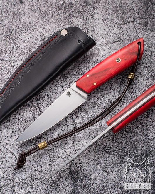 NÓŻ EDC MYŚLIWSKI LADY IN RED NZ4 MOD BM