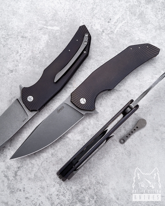 NÓŻ SKŁADANY DRAGONFLY 8 M390