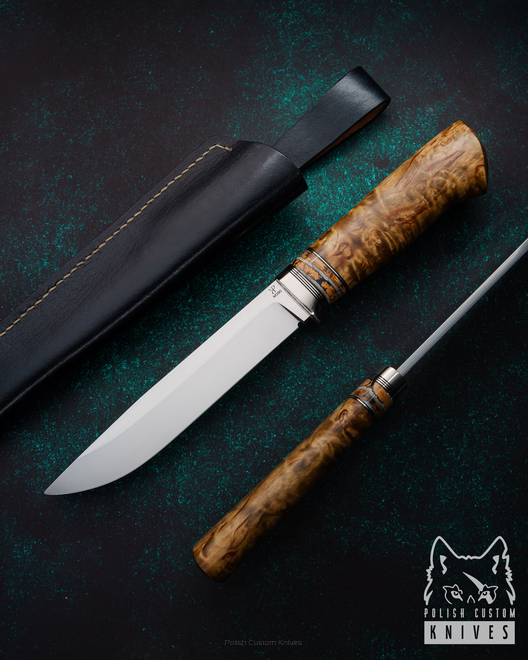 NÓŻ SURVIVALOWY MYŚLIWSKI EDC OUTDOOR 4 M390 KIEDI KNIVES