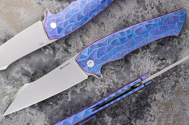 NÓŻ SKŁADANY FOLDER OVIUM GENERACJA 2 #0096 M390 HERMAN KNIVES