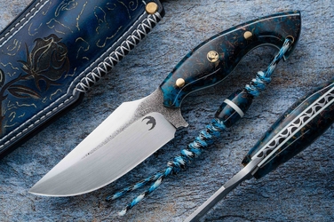 NÓŻ SURVIVALOWY TAKTYCZNY ROSE 1 NC11LV G10 ŻYWICA PŁATKI RÓŻY RAVEN KNIVES